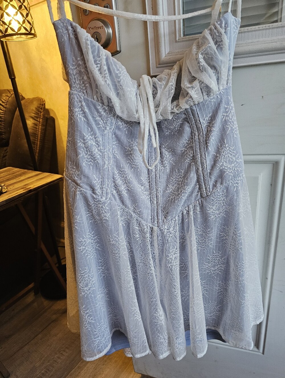 PrettyLittleThing Lace Romper